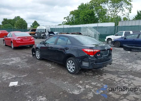 2018 Toyota Corolla Le из США, поврежденный, VIN 2T1BURHE6JC993531